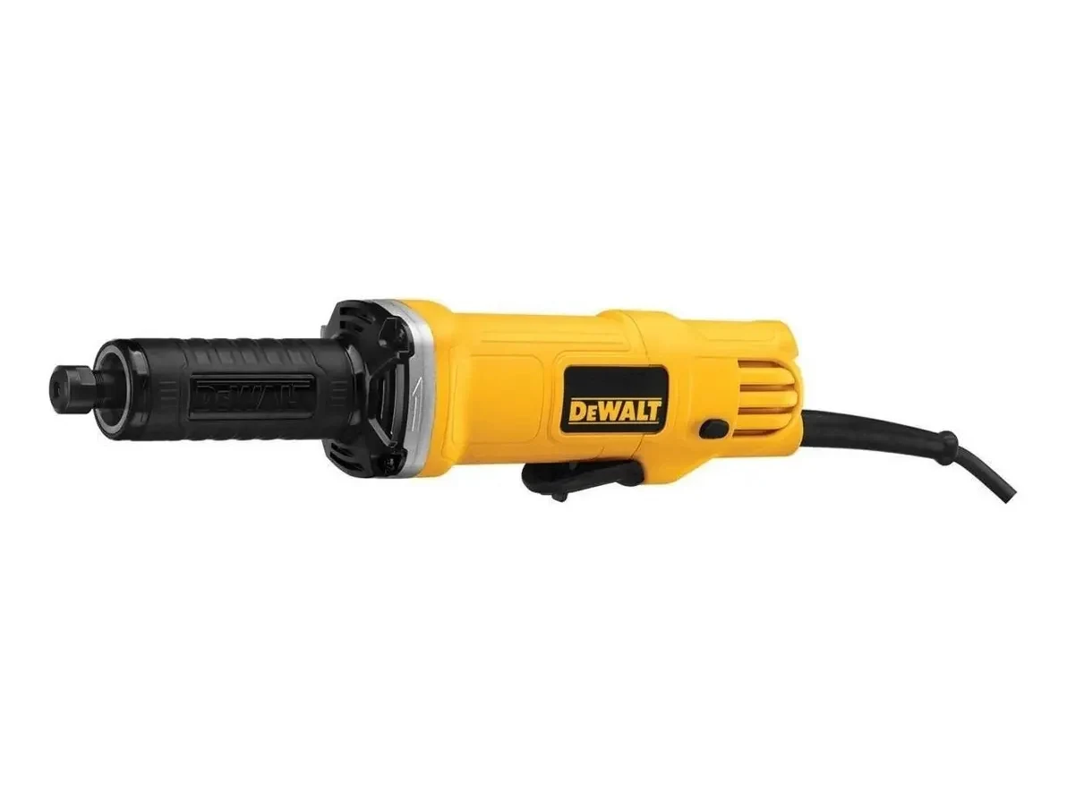 Amoladora recta DeWalt DWE4887 50 Hz/60 Hz amarilla 450 W + accesorio