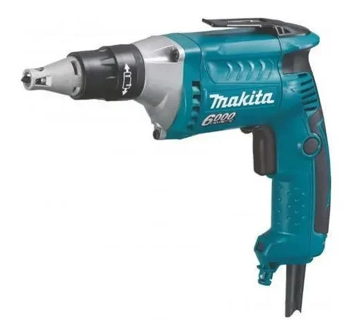Atornillador Makita 570w De 1/4 Drywall 0-6.000 Rpm Fs6300 Color Verde