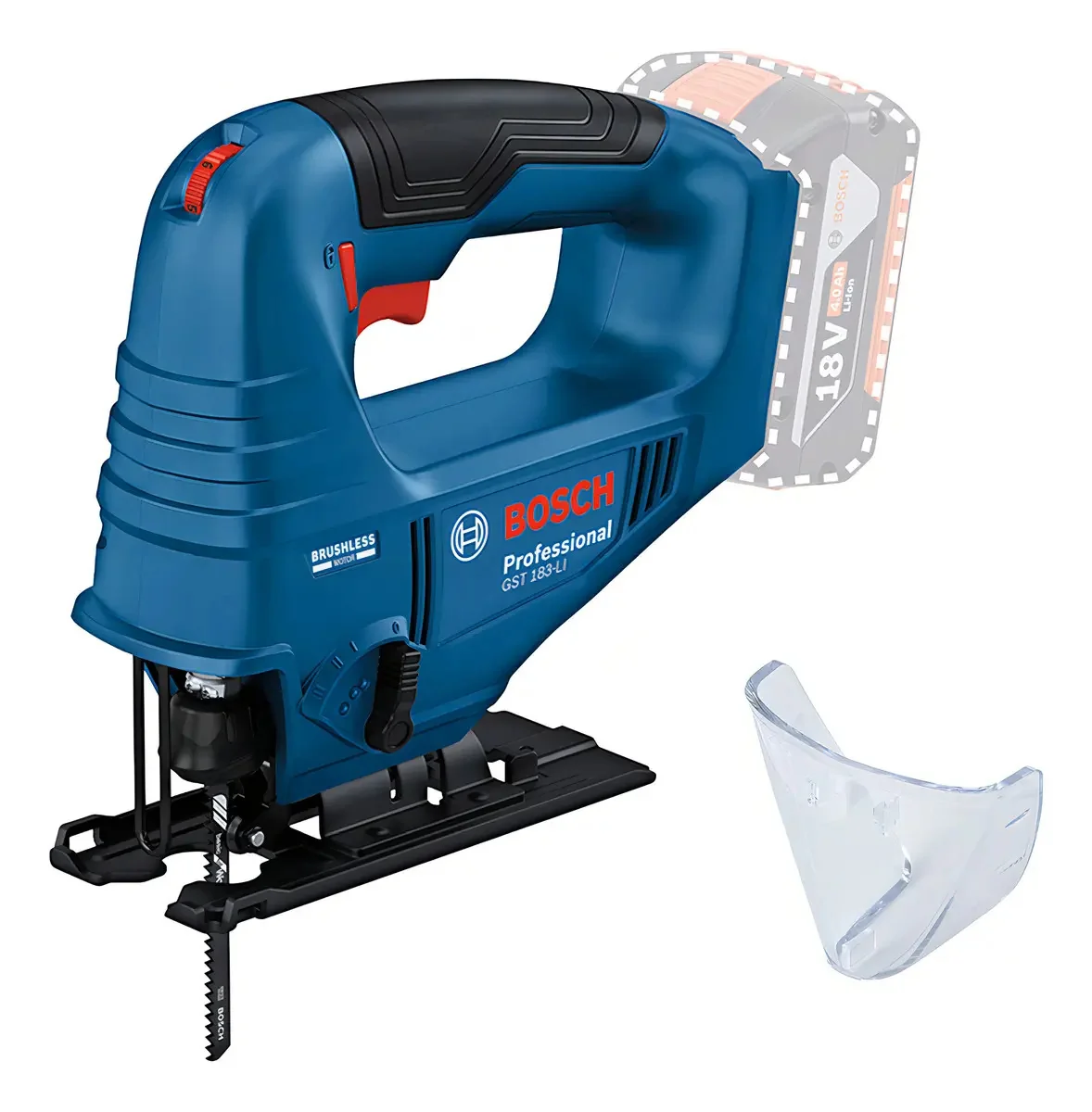 Sierra a batería Bosch Gst 183-li sin escobillas de 18 V SB