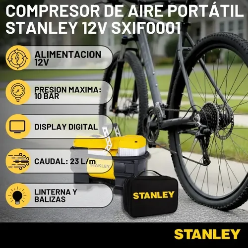 Foto 2 de Compresor de Aire Mini Portátil Stanley SXIF0001