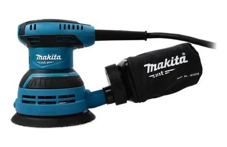 Lijadora Excéntrica 5 Makita M9204b 240W Color Turquesa