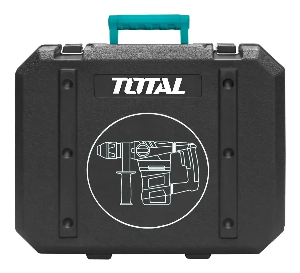 Foto 2 de Rotomartillo Percutor Sds Plus 1500w Total Th1153216 Color Turquesa
